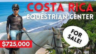 Costa Rica Equestrian Property in Playa Negra | Matt Jumps a Horse