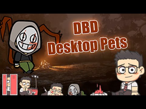 Dead by Daylight themed Desktop Pets - Dwight & Legion