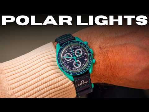 Hands On With The Polar Lights MoonSwatch...