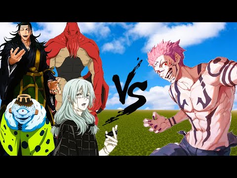 Kenjaku Team Vs  Sukuna(15 Fingers)