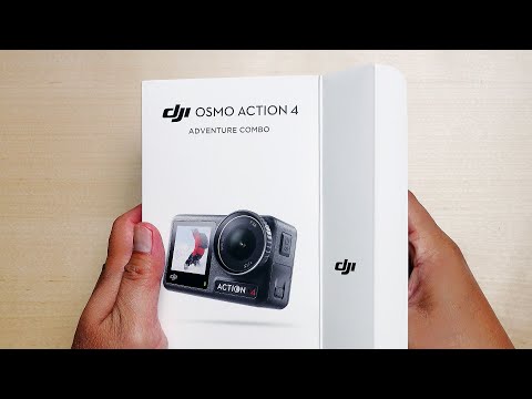 Unboxing the DJI Osmo Action 4 + Accessories  *ASMR EDITION* 🤫