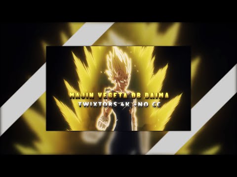 Majin Vegeta ( Db Daima ) Twixtor Clips 4K + NO CC