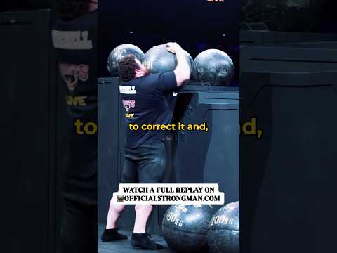 Trey Mitchell’s evaluation of his World Tour Finals performance #gym #fitness #strongman #giantslive