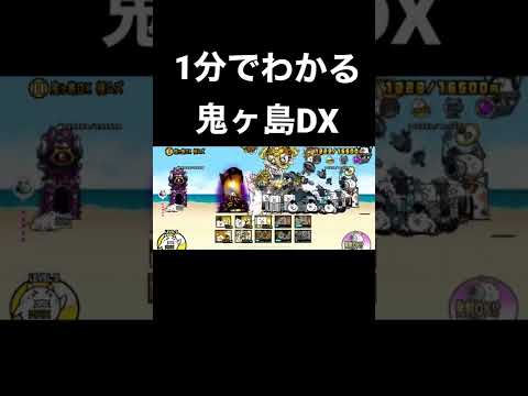 【にゃんこ大戦争】1分でわかる鬼ヶ島DX