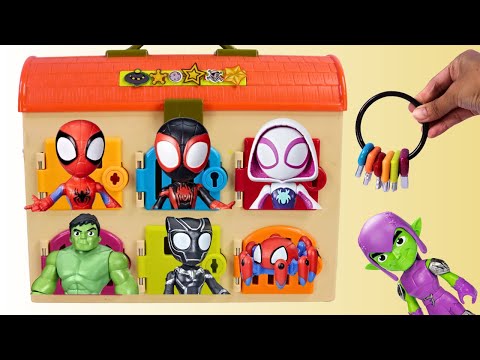 Save Spidey and His Amazing Friends from Magic Doors with Keys