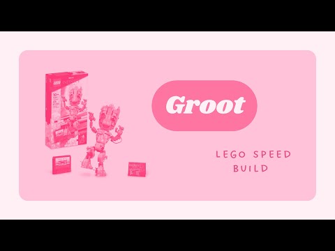 Lego Speed Build: Groot Edition | chill music & vibes