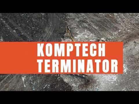 Komptech Terminator 6000- Single Shaft Waste Shredding Machine!