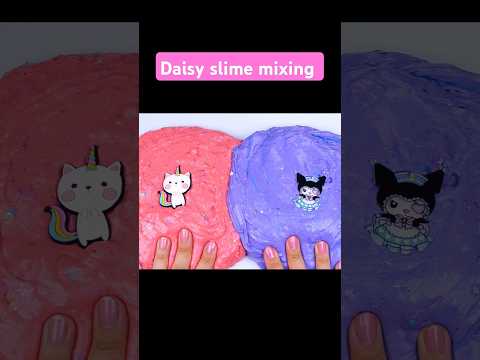 #slime #asmr #oddlysatisfying #satisfyingslime #daisyslime  #slimevideos #Kuromi