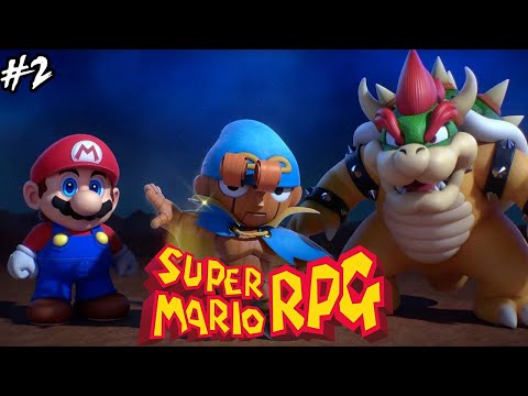 Super Mario RPG REMAKE! - FULL Playthrough Part 2 (Final 3 Stars, Final Boss and Ending)