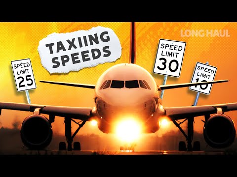 Getting To & From The Runway: How Fast Do Aircraft Taxi?