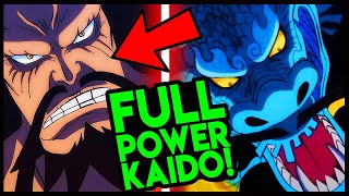 How Strong is Kaido? | One Piece Yonko Kaido Explained