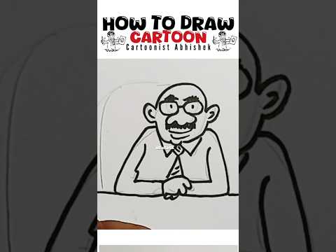 All cartoon art | how to draw cartoon | trending cartoon drawing | #shorts