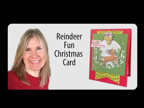 Reindeer Fun Christmas Card