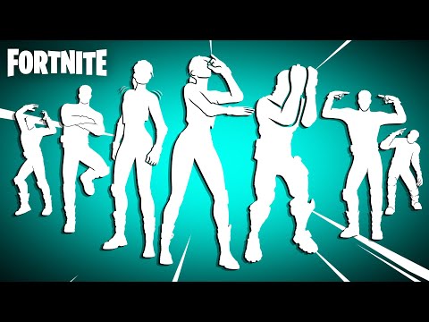 Top 50 Legendary Fortnite Dances & Emotes! ( Sabrina Carpenter - Espresso, Moongazer, Renegade)