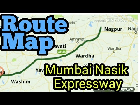 Samruddhi Mahamarg Map || Mumbai Nagpur Expressway Route Map and Details