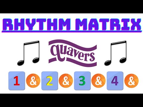 Rhythm Matrix | Quavers (Eighth Notes) | Elementary Music