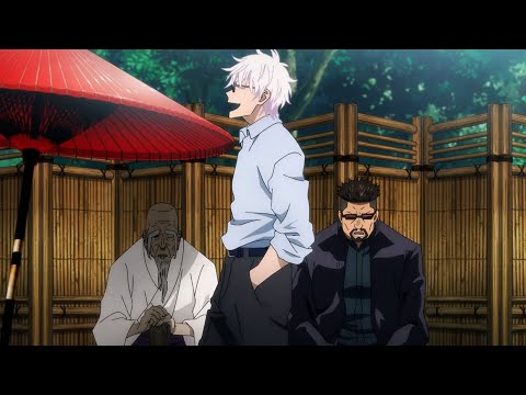 呪術廻戦　21話　無限により踏まれた蟻も安全な五条先生『Jujutsu Kaisen Satoru Gojo』