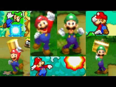 【マリオアンドルイージRPG】ブラザーアタック集 / Mario & Luigi: Superstar Saga - All Bros. Attacks【アドバンスコマンド、ゲームボーイアドバンス】