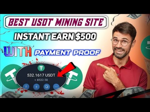 New Mining platform|Best Earning Website|New USDT Mining TRX Mining Website Daily Earn money