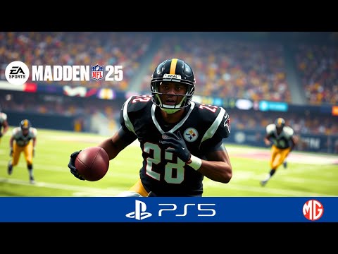 Madden 25 PS5 Week 1 Falcons vs Steelers Gameplay Showdown