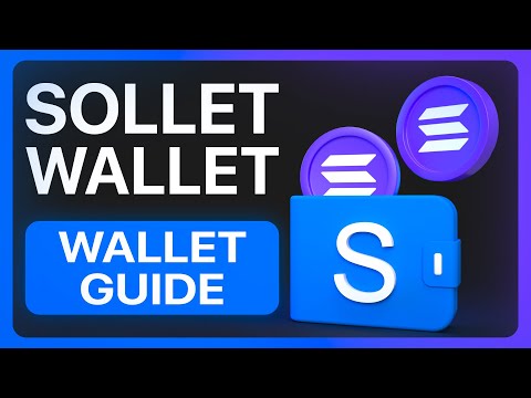 🔵 SOLLET - How to transfer tokens to the Solana blockchain / SOL Deposit and Withdrawal / Full guide