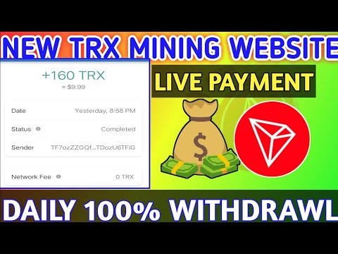 2022 TRXZZ.COM Mining Farm | Daily Withdrawal Up to 9% Free Mining Reward 3000 TRX ☑️ Prove Daily