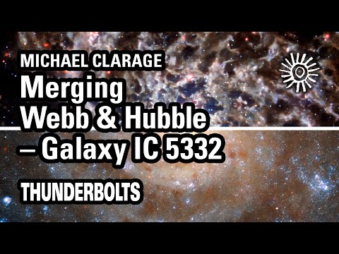 Michael Clarage: Merging Webb & Hubble—Galaxy IC 5332