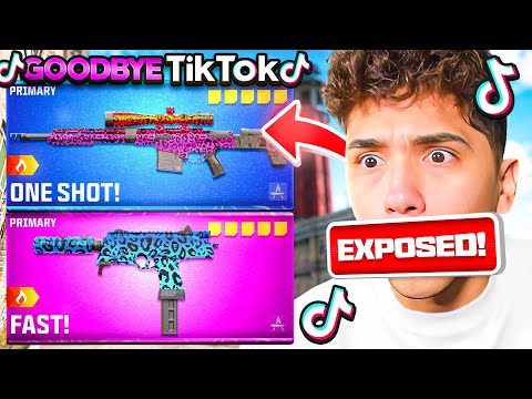 FINALLY EXPOSING Tiktok META LOADOUTS on Warzone Rebirth Island