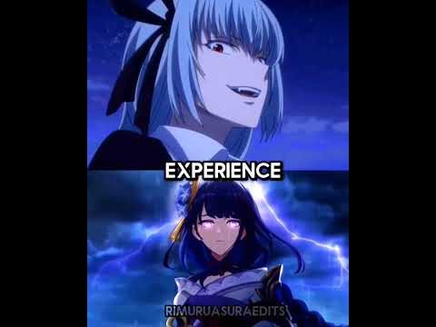 Luminous(LN)-VS-Raiden Ei(Lore)#edit #anime #tensura #genshin #genshinimpact #shorts #manga #novel