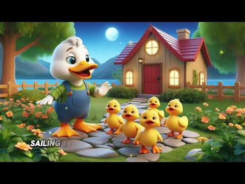 Quack Along with the Five Little Ducks | Playtime Song for Children