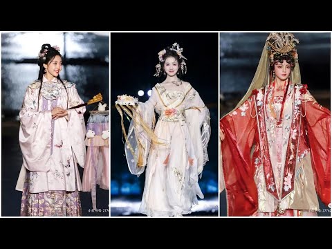 【抖音】国风大典 Hanfu Show Beautiful traditional dress [TikTok China]