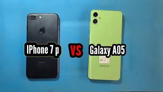 iphone 7 plus vs galaxy a05 speed test