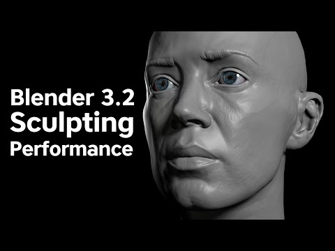 Is Sculpting in Blender 3.2 Good Enough for AAA Character Creation?