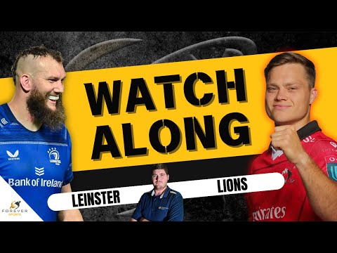 LEINSTER VS LIONS LIVE | URC 2024 Live Commentary & Watchalong