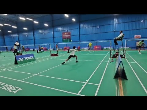 #badminton #match #singles ...