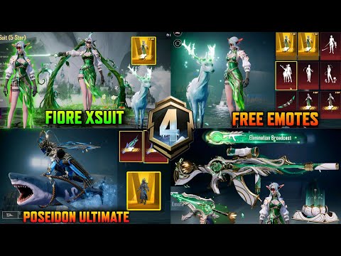 Fiore Ultimate X-Suit | Free Mythic Emotes | Poseidon Ultimate | Ace32 Upgrade Skin