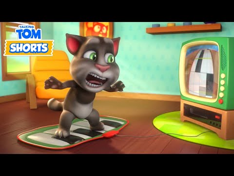 Talking Tom - Piano Battle 🎹 😏 Cartoon for kids Kedoo Toons TV