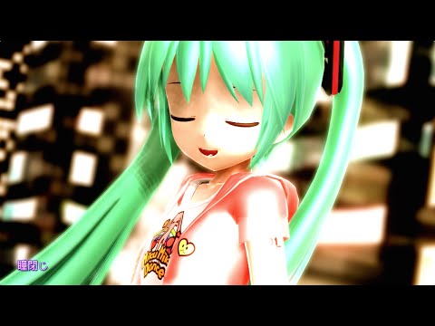 [Hatsune Miku dances to disco] Eazy Dance [MMD anime PV]