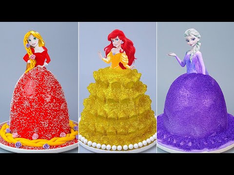 Cutest Princess Cakes Ever 👑 Awesome Birthday Cake Ideas | So Tasty Cake Tutorials | Satisfying Cake