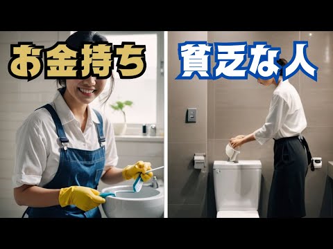 【風水】トイレで避けるべきNGアイテム！お金持ちと貧乏な人の違い 10選