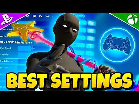 NEW Best Controller SETTINGS + Sensitivity in Fortnite Chapter 5