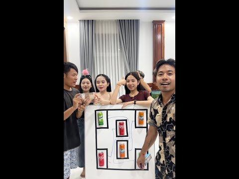 Draw the drink challenge|លេង Challenge ថ្មីម្តង #Partygames #Familygames