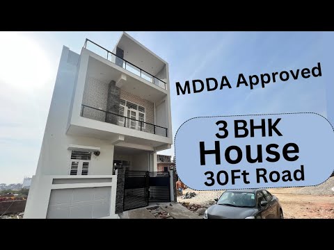 30 Ft Road में 3 Bedroom MDDA Approved House in Dehradun for Sale, Gated Society | Independent House