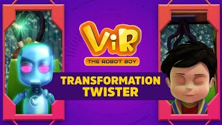 ViR the Robot Boy - Transformation Twister | Action Cartoon Video | Mon - Fri 6 PM | Gubbare TV