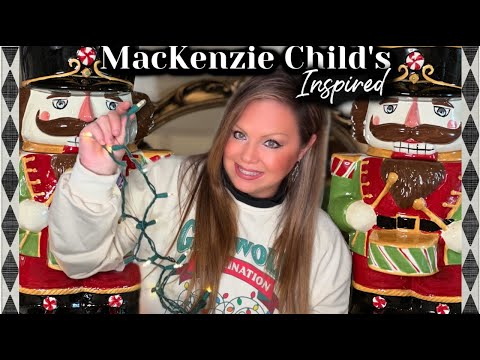 Episode 2 | MacKenzie Child's Inspired Christmas Decorating In The Dining Room