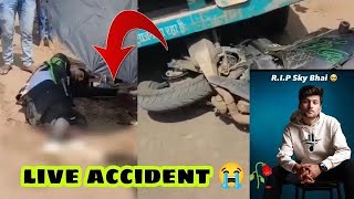 Skylord Death full video😭 cctv footage of skylord accident | skylord accident cctv footage🥺