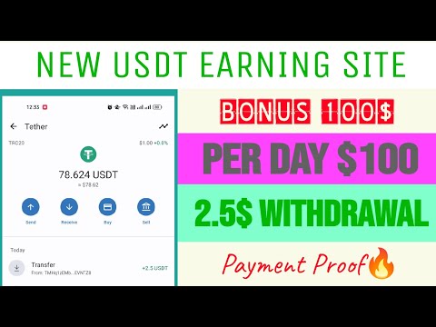 Latest Usdt Earning Website | New USDT Investment Site | Usdt Make Money Online