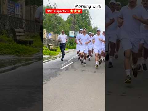 Morning walk / gst inspectors police training / PTC khandala mumbai / sunil dhawan / ssc cgl