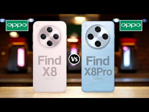 Oppo Find X8 Vs Oppo Find X8 Pro