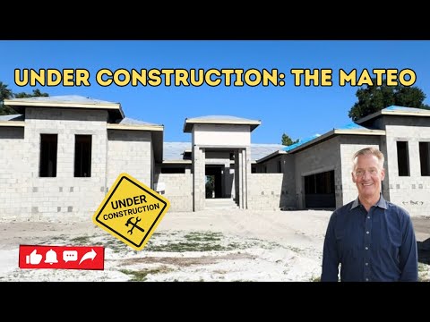 New Home under construction located in South Lakeland, Florida in Delphi Woods!